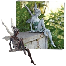 Carica l'immagine nel visualizzatore di Gallery, Statua di fata ornamento da giardino - Ozerty