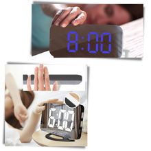 Carica l'immagine nel visualizzatore di Gallery, Specchio orologio digitale multifunzionale - Ozerty