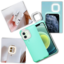 Carica l'immagine nel visualizzatore di Gallery, Custodia per telefono con luce ad anello a LED - Ozerty