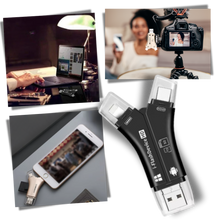 Carica l'immagine nel visualizzatore di Gallery, USB 4-in-1 per telefoni - Ozerty