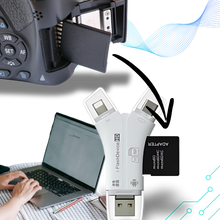 Carica l'immagine nel visualizzatore di Gallery, USB 4-in-1 per telefoni - Ozerty