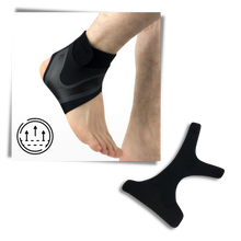 Carica l'immagine nel visualizzatore di Gallery, Supporto elastico traspirante per la caviglia - Ozerty