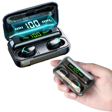 Carica l'immagine nel visualizzatore di Gallery, Auricolari Bluetooth con scatola di ricarica della batteria - Ozerty