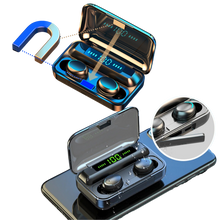 Carica l'immagine nel visualizzatore di Gallery, Auricolari Bluetooth con scatola di ricarica della batteria