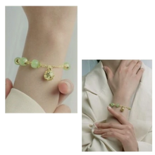 Carica l'immagine nel visualizzatore di Gallery, Bracciale a campana di giada Hetian - Ozerty