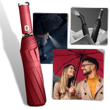 Carica l'immagine nel visualizzatore di Gallery, Ombrello da sole e pioggia a LED antivento - Ozerty