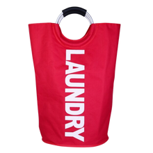 Carica l'immagine nel visualizzatore di Gallery, Borsa pieghevole di biancheria con manici