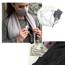 Carica l'immagine nel visualizzatore di Gallery, Calda sciarpa con tasca nascosta - Ozerty