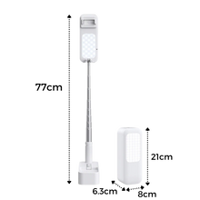 Carica l'immagine nel visualizzatore di Gallery, Supporto per smartphone integrato nel kit di luci Bluetooth - Ozerty