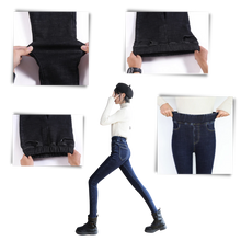 Carica l'immagine nel visualizzatore di Gallery, Jeggings termici in pile da donna - Ozerty