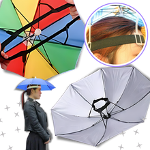 Carica l'immagine nel visualizzatore di Gallery, Cappello regolabile con ombrello senza mani - Ozerty