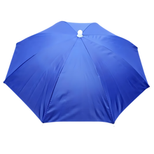 Carica l'immagine nel visualizzatore di Gallery, Cappello regolabile con ombrello senza mani -Zaffiro - Ozerty