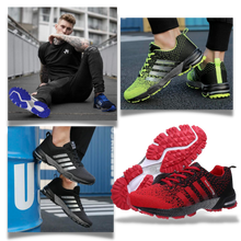 Carica l'immagine nel visualizzatore di Gallery, Scarpe da ginnastica traspiranti da uomo - Ozerty