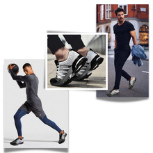 Carica l'immagine nel visualizzatore di Gallery, Scarpe da ginnastica traspiranti da uomo - Ozerty