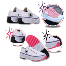 Carica l'immagine nel visualizzatore di Gallery, Sneaker in tela antiscivolo comodamente rialzata - Ozerty