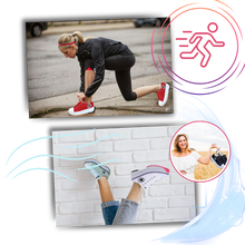 Carica l'immagine nel visualizzatore di Gallery, Sneaker in tela antiscivolo comodamente rialzata - Ozerty