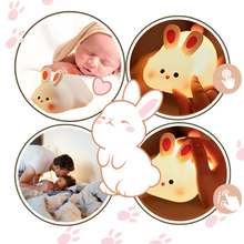 Carica l'immagine nel visualizzatore di Gallery, Accogliente e adorabile coniglietto luminoso per la notte - Ozerty