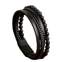 Carica l'immagine nel visualizzatore di Gallery, Bracciale umanico disintossicante -Nero - Ozerty
