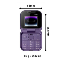 Carica l'immagine nel visualizzatore di Gallery, Telefono cellulare pieghevole Dual Sim piccolo - Ozerty