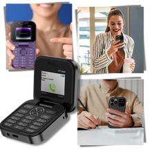 Carica l'immagine nel visualizzatore di Gallery, Telefono cellulare pieghevole Dual Sim piccolo - Ozerty