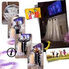 Carica l'immagine nel visualizzatore di Gallery, Fantasma di Halloween dall'inquietante display luminoso - Ozerty