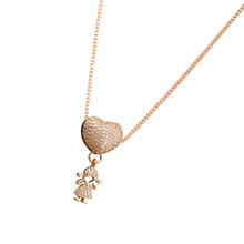 Carica l'immagine nel visualizzatore di Gallery, Elegante collana con charm per la mamma