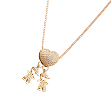 Carica l'immagine nel visualizzatore di Gallery, Elegante collana con charm per la mamma
