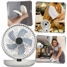 Carica l'immagine nel visualizzatore di Gallery, Ventilatore portatile con flusso d'aria delicato - Ozerty