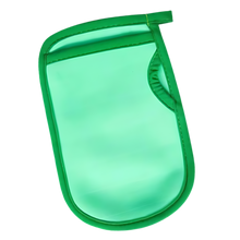 Carica l'immagine nel visualizzatore di Gallery, Guanti per lo scrub del corpo ad esfoliazione delicata -Verde - Ozerty