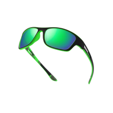 Carica l'immagine nel visualizzatore di Gallery, Occhiali da sole Glare Guard Pro -Nero e verde - Ozerty