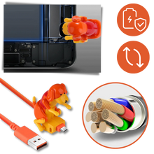 Carica l'immagine nel visualizzatore di Gallery, Cavo di ricarica rapida con cane saltellante - Ozerty