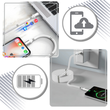 Carica l'immagine nel visualizzatore di Gallery, Cavo USB magnetico flessibile - Ozerty