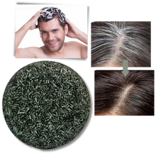Carica l'immagine nel visualizzatore di Gallery, Shampoo solido naturale per scurire i capelli - Ozerty