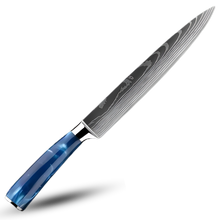 Carica l'immagine nel visualizzatore di Gallery, Coltelli giapponesi Blu Oceano -Sujihiki - Coltello per affettare 19 cm - Ozerty