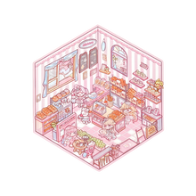 Carica l'immagine nel visualizzatore di Gallery, Adesivi Racconti Pastello per la Casa -Panificio - Ozerty