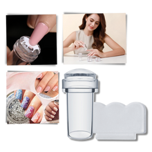 Carica l'immagine nel visualizzatore di Gallery, Strumento per nail art trasparente Simmetria perfetta - Ozerty
