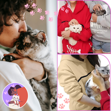 Carica l'immagine nel visualizzatore di Gallery, Felpa Trasportino per Animali Domestici - Ozerty