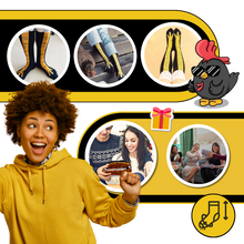 Carica l'immagine nel visualizzatore di Gallery, Calzature da parata stile pollame - Ozerty