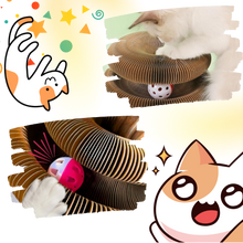 Carica l'immagine nel visualizzatore di Gallery, Tiragraffi Antistress per Gatti - Ozerty