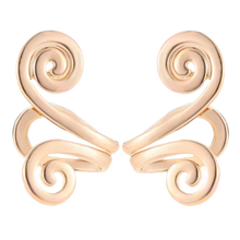 Carica l'immagine nel visualizzatore di Gallery, Orecchini non Piercing per Digitopressione -1 coppia Oro - Ozerty