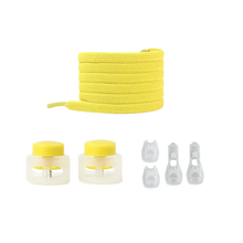 Carica l'immagine nel visualizzatore di Gallery, Lacci di chiusura sicuri e alla moda -Giallo - Ozerty