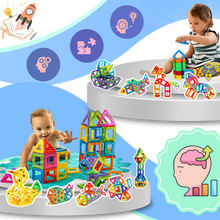 Carica l'immagine nel visualizzatore di Gallery, Blocchi Magnetici Scatta e Costruisci - Ozerty