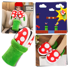 Carica l'immagine nel visualizzatore di Gallery, Morbide pantofole in peluche di Mario Pianta Piranha - Ozerty