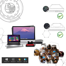 Carica l'immagine nel visualizzatore di Gallery, Gestione semplificata dei dati HBD Docking Station - Ozerty