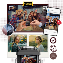 Carica l'immagine nel visualizzatore di Gallery, Fotocamera Reflex a Doppio Obiettivo Senza Tempo - Ozerty