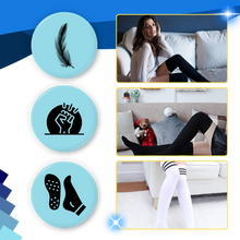 Carica l'immagine nel visualizzatore di Gallery, Calze alte da donna con punta rinforzata - Ozerty