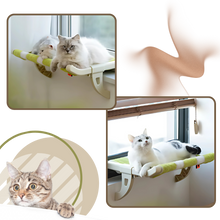 Carica l'immagine nel visualizzatore di Gallery, Amaca da Finestra per Gatti Installazione senza Attrezzi - Ozerty