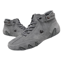 Carica l'immagine nel visualizzatore di Gallery, Sneakers ultraconfortevoli in pelle scamosciata -Grigio/EU37Grigio/EU38Grigio/EU39Grigio/EU40Grigio/EU41Grigio/EU42Grigio/EU43Grigio/EU44 - Ozerty