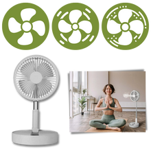 Carica l'immagine nel visualizzatore di Gallery, Ventilatore portatile con ricarica USB - Ozerty