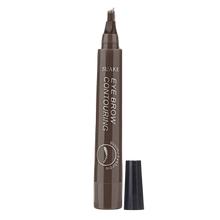 Carica l'immagine nel visualizzatore di Gallery, Matita liquida per sopracciglia con formula waterproof -Grigio Marrone - Ozerty